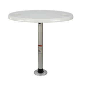 Springfield Thread-Lock&trade; Electrified Oval Table Package w/LED Lights & USB Ports