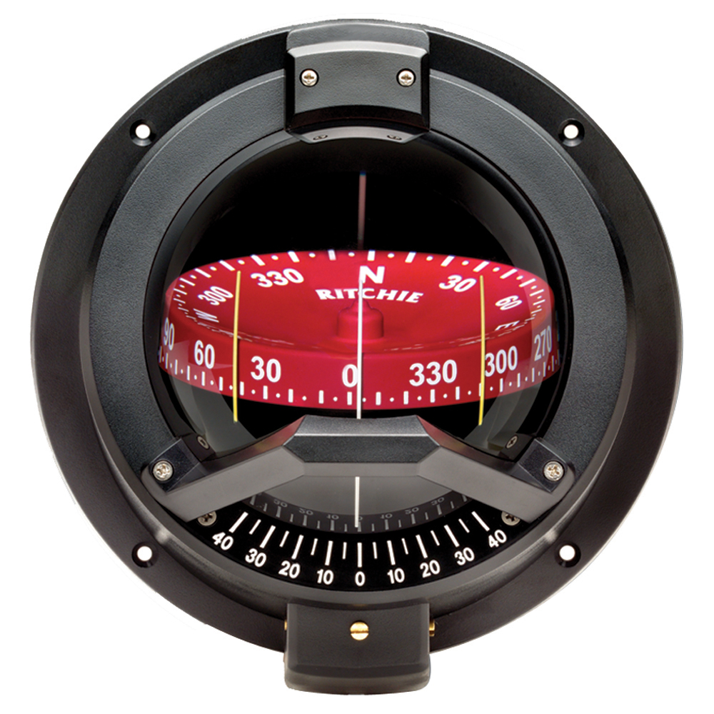 Ritchie BN-202 Navigator Compass – Bulkhead Mount – Black Ritchie BN-202 Navigator Compass – Bulkhead Mount – Black