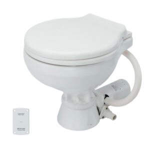 Johnson Pump Standard Electric Toilet – Compact Macerator Style – 24V