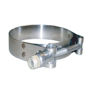 Trident Marine 316 Stainless Steel T-Bolt Clamp 3/4″ Band – Range 8.25″ to 8.69″