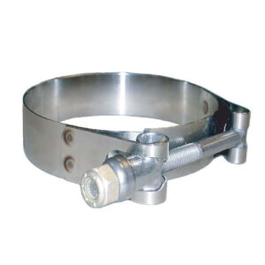 Trident Marine 316 Stainless Steel T-Bolt Clamp 3/4″ Band – Range 8.25″ to 8.69″ *10-Count