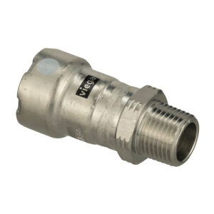 Viega MegaPress 316 FKM MPT Adapter – 1/2″ x 1/2″ (MPT)