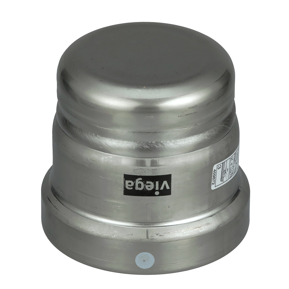 Viega MegaPress 316 FKM 2-1/2″ Cap Viega MegaPress 316 FKM 2-1/2″ Cap