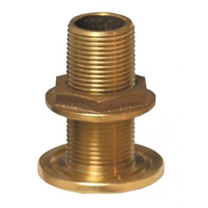 GROCO 2-1/2″ Bronze Thru-Hull Fitting w/Nut