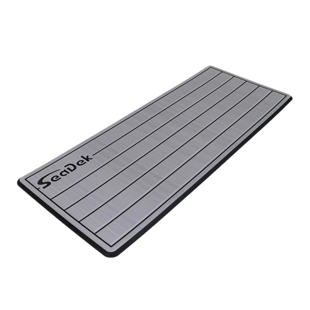 SeaDek 14” x 36″ 20mm Dual Density Small Teak Helm Pad w/SeaDek Logo – Brushed Texture – Gray/Black (355.6mm x 914.4mm x 20mm) SeaDek 14” x 36″ 20mm Dual Density Small Teak Helm Pad w/SeaDek Logo – Brushed Texture – Gray/Black (355.6mm x 914.4mm x 20mm)