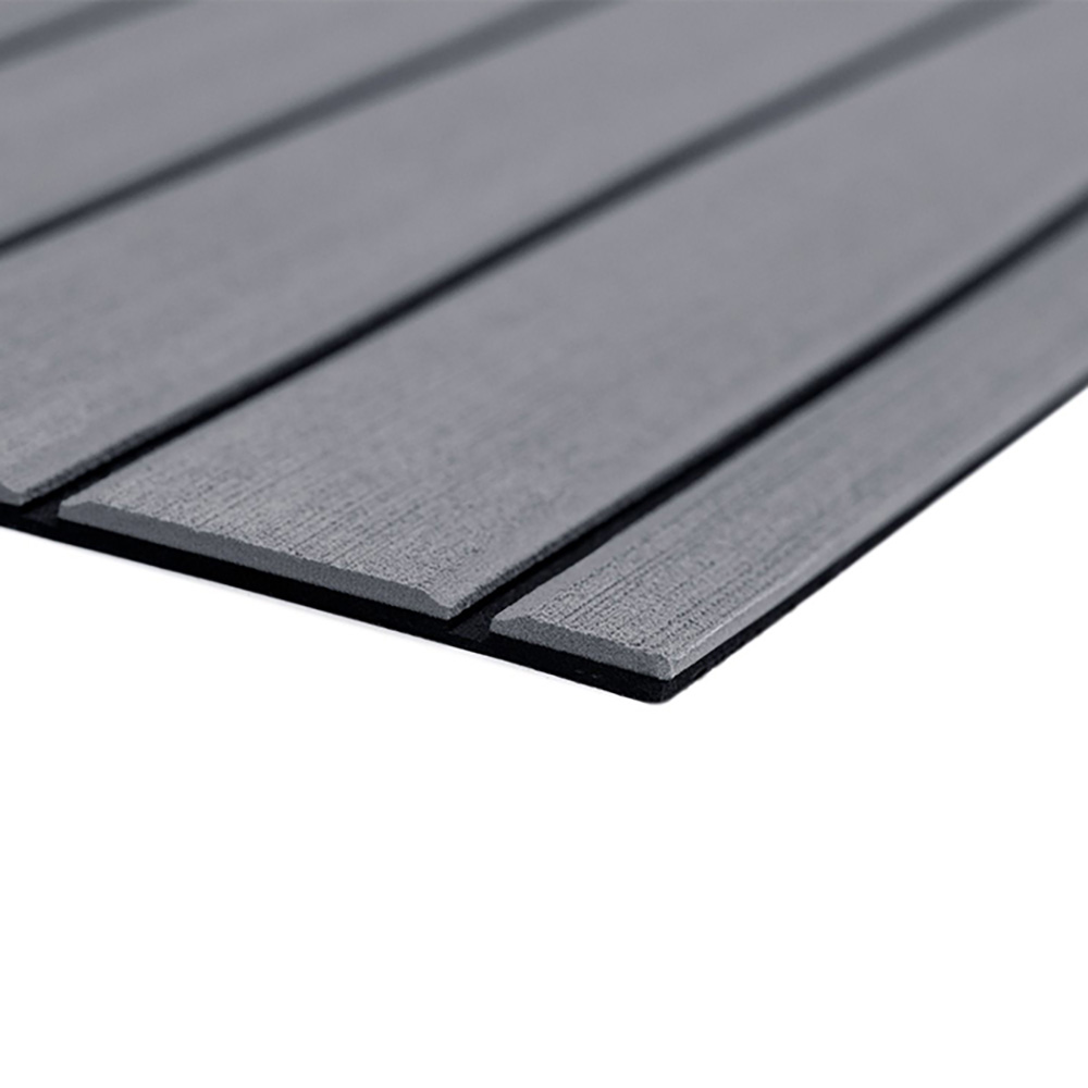 SeaDek 40″ x 80″ 6mm Teak Full Sheet – Brushed Texture – Storm Grey/Black (1016mm x 2032mm x 6mm) SeaDek 40″ x 80″ 6mm Teak Full Sheet – Brushed Texture – Storm Grey/Black (1016mm x 2032mm x 6mm)