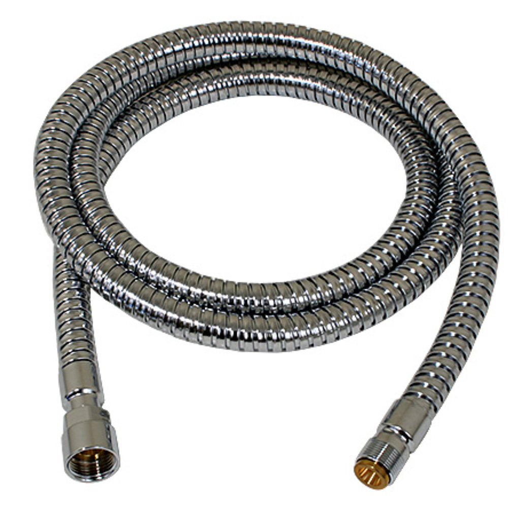 Scandvick 5′ Chrome Flex Hose f/Elbow Sprayer Handles Scandvick 5′ Chrome Flex Hose f/Elbow Sprayer Handles