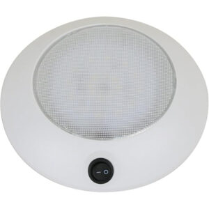 Scandvik 5.5″ Dome Light w/Switch – 12V
