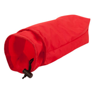 Sea-Dog Nylon Deck Plate Bag – 4″ x 10″ – Red