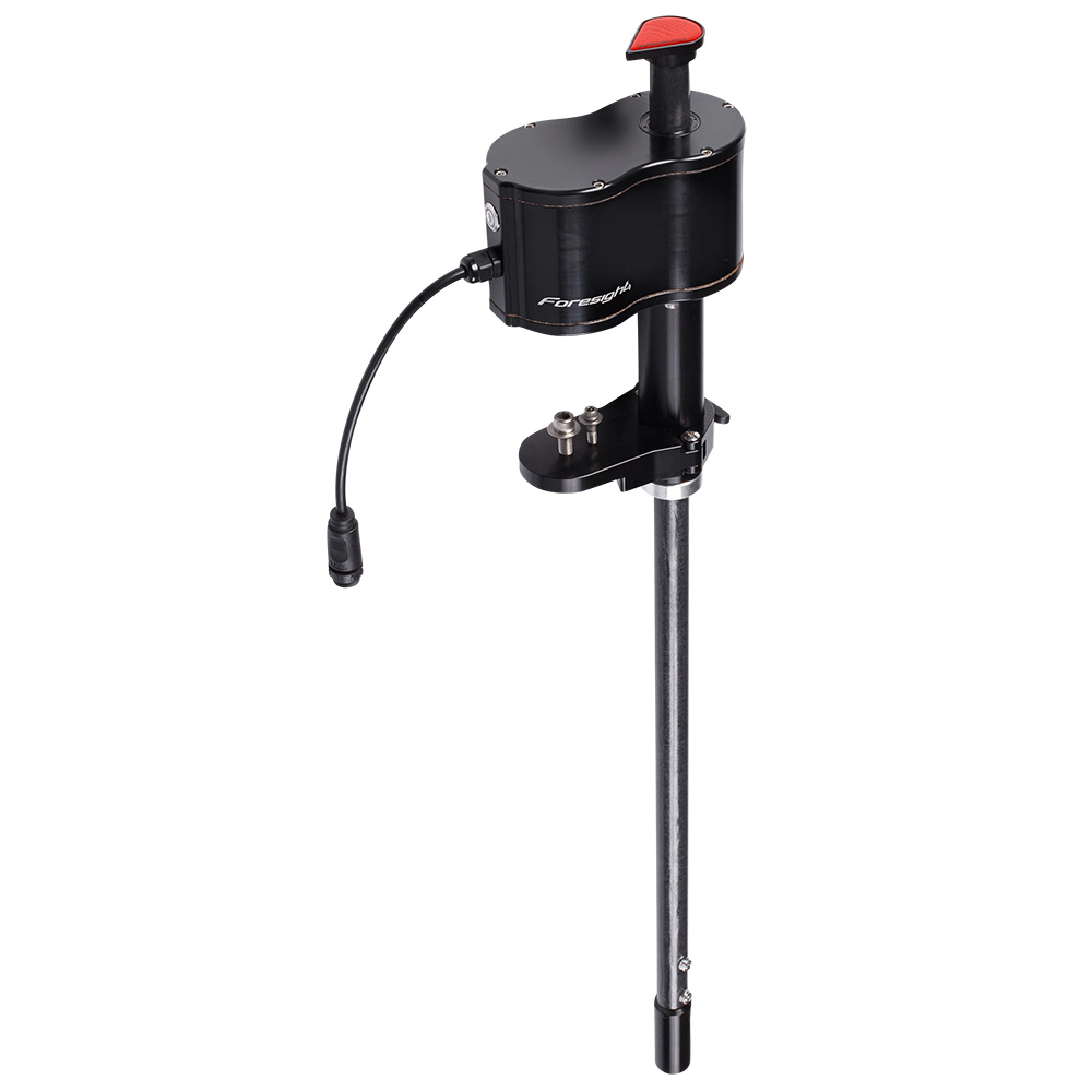 FORESIGHT Forward-Facing Motorized Sonar Mount FORESIGHT Forward-Facing Motorized Sonar Mount