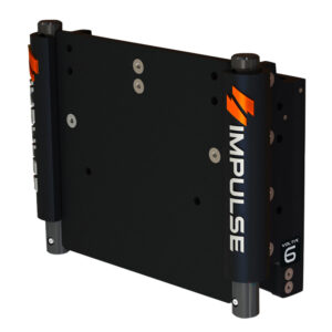 IMPULSE 6″ Set Back Electric Jack Plate w/Standard Control – Black Anodize