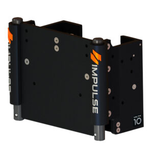 IMPULSE 10″ Set Back Electric Jack Plate w/Standard Control – Black Anodize