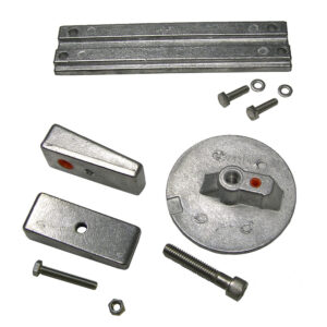 Performance Metals Mercury Verado 4 & Optimax Complete Anode Kit – Aluminum
