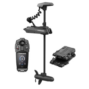 Lowrance Recon&trade; FW 54″ Trolling Motor – Includes Freesteer Joystick Remote, Wireless Foot Pedal & HDI Nosecone