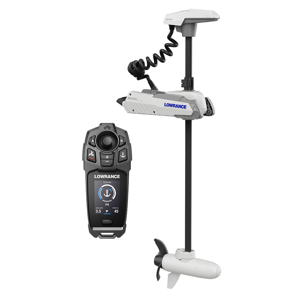 Lowrance Recon™ SW 54” Trolling Motor – Includes Freesteer Joystick Remote Lowrance Recon™ SW 54” Trolling Motor – Includes Freesteer Joystick Remote