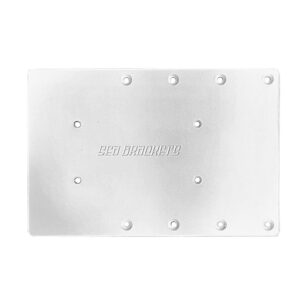 Sea Brackets 12″ Straight Trolling Motor Plate f/Garmin Force&reg; Kraken