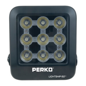Perko Lightship 50 LED High Performance Spotlight – 12/24V – Black
