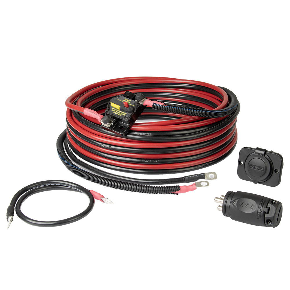 Marinco 24V Trolling Motor Wiring Kit w/70A Plug & Receptacle Marinco 24V Trolling Motor Wiring Kit w/70A Plug & Receptacle