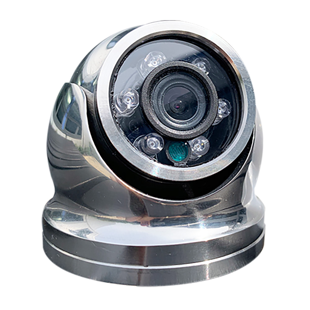 Iris Hi-Resolution Analog Mini Dome Camera – 316 Stainless Steel – CVBS – TVI – 3.6 Iris Hi-Resolution Analog Mini Dome Camera – 316 Stainless Steel – CVBS – TVI – 3.6