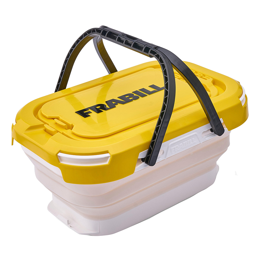 Frabill Collapsible Bait Bucket w/Aerator Frabill Collapsible Bait Bucket w/Aerator