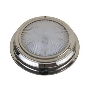 Scandvik LED Dome Light – Traditional – Stainless Steel – 5.5″ – 12V