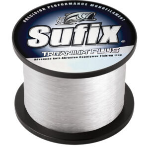 Sufix Tritanum Plus&trade; – 17lb – Clear – 840 yds