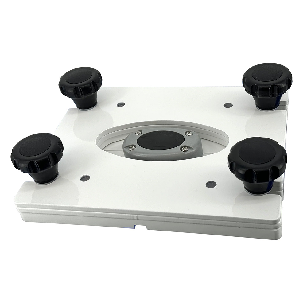 Seaview Removable Base f/Pedestal Mounts w/7×7 Base Plate – White Seaview Removable Base f/Pedestal Mounts w/7×7 Base Plate – White