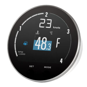 Veratron 85mm (3-3/8″) VMH-35D Diesel Multifunction Gauge – NMEA2000 Certified (12-24V)