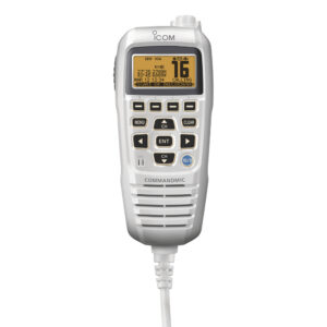 Icom HM195 CommandMic&trade; IV w/Yellow BlackLit LCD – Super White