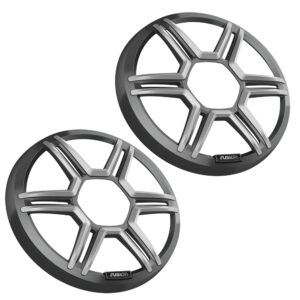 Fusion Apollo&trade; 7.7″ Sports Grey Speaker Grilles (Pair)