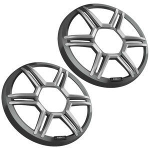 Fusion Apollo&trade; 8.8″ Sports Grey Speaker Grilles (Pair)