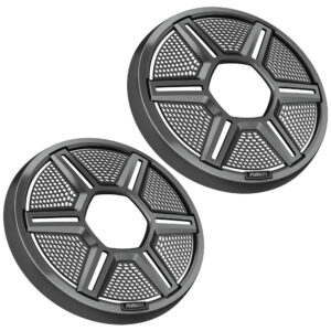 Fusion Apollo&trade; 8.8″ Shielded Grey Speaker Grilles (Pair)