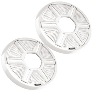 Fusion Apollo&trade; 8.8″ Shielded White Speaker Grilles (Pair)