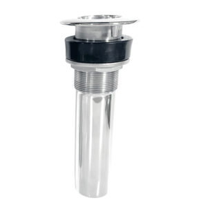 Tigress 9″ 0-Degree Rod Holder – Screwless – Stainless Steel