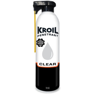 Kroil Clear Food Grade Penetrating Oil – Aerosol – 13oz Can w/SprayTech&trade;