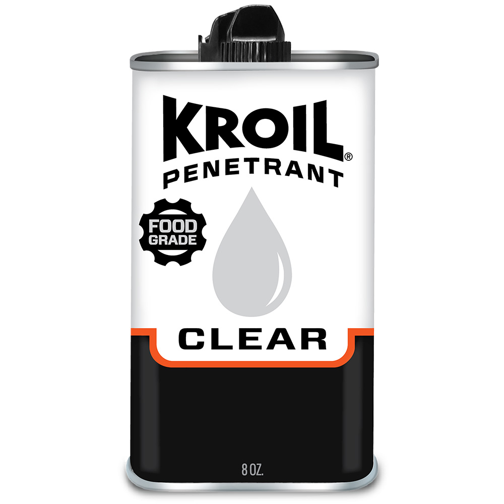 Kroil Clear Food Grade Penetrating Oil – Drip – 8oz Can Kroil Clear Food Grade Penetrating Oil – Drip – 8oz Can
