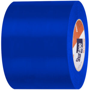 Shurtape UV-Resistant Marine Heat Shrink Tape – 96MM x 55M Roll – Serrated Edge Blue