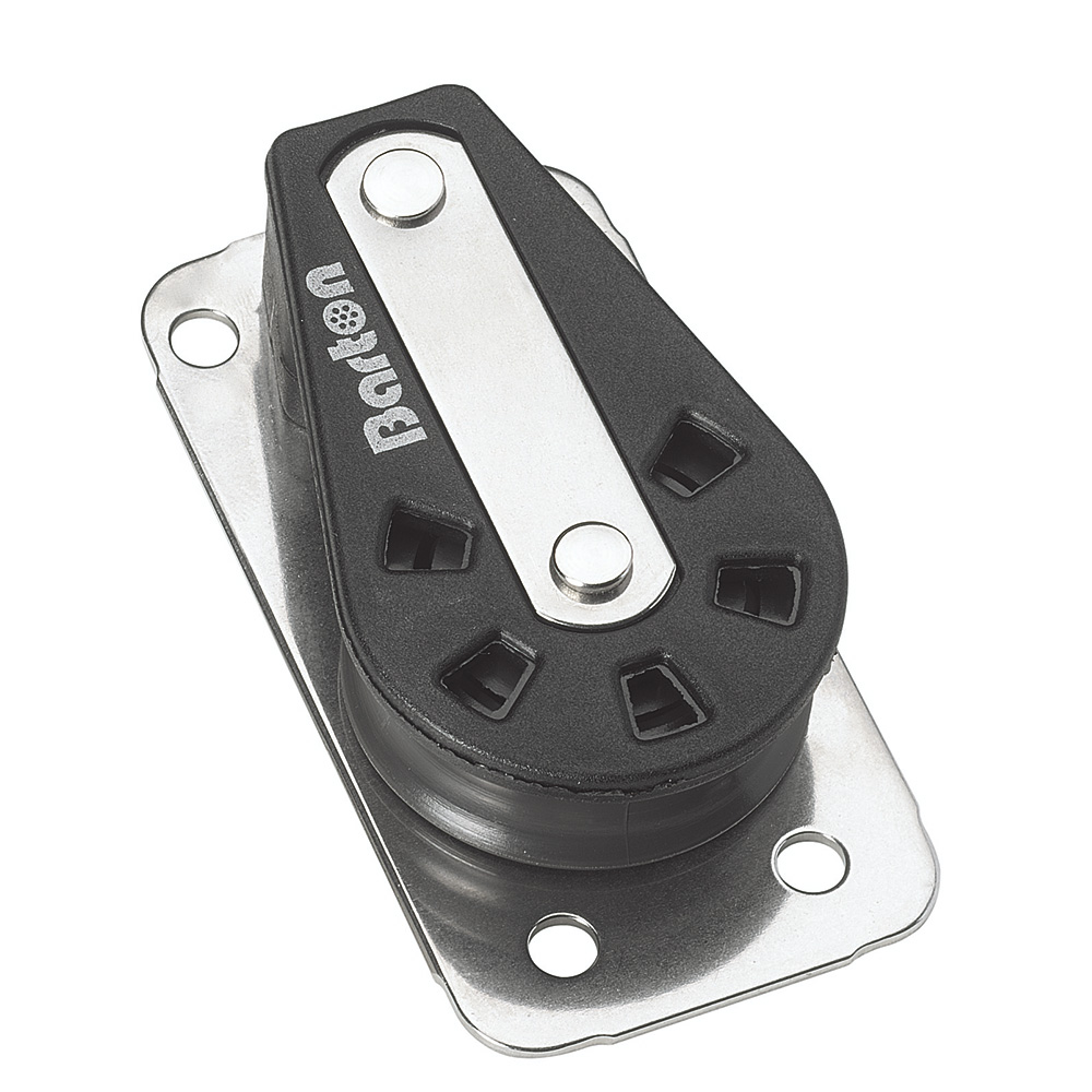 Barton Marine Size 3 45mm Plain Bearing Pulley Block Cheek Block Barton Marine Size 3 45mm Plain Bearing Pulley Block Cheek Block