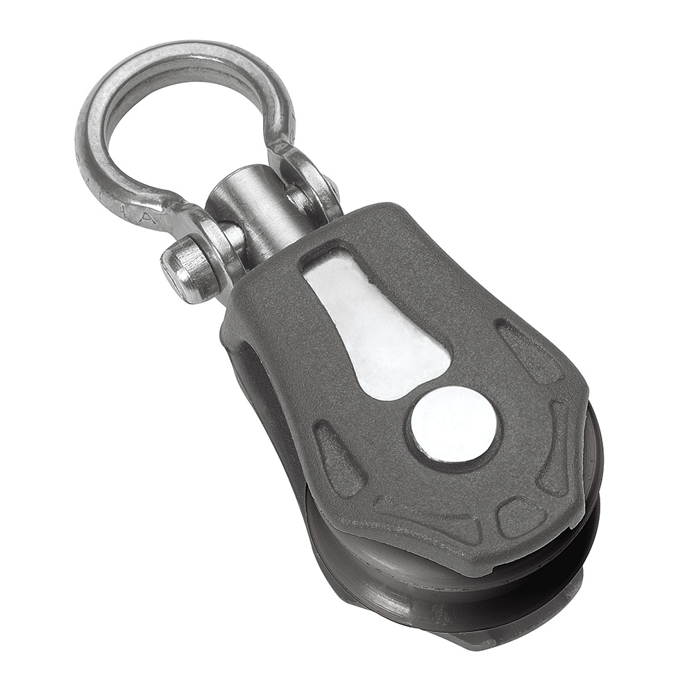 Barton Marine Size 0 20mm Plain Bearing Pulley Block Single Swivel Barton Marine Size 0 20mm Plain Bearing Pulley Block Single Swivel