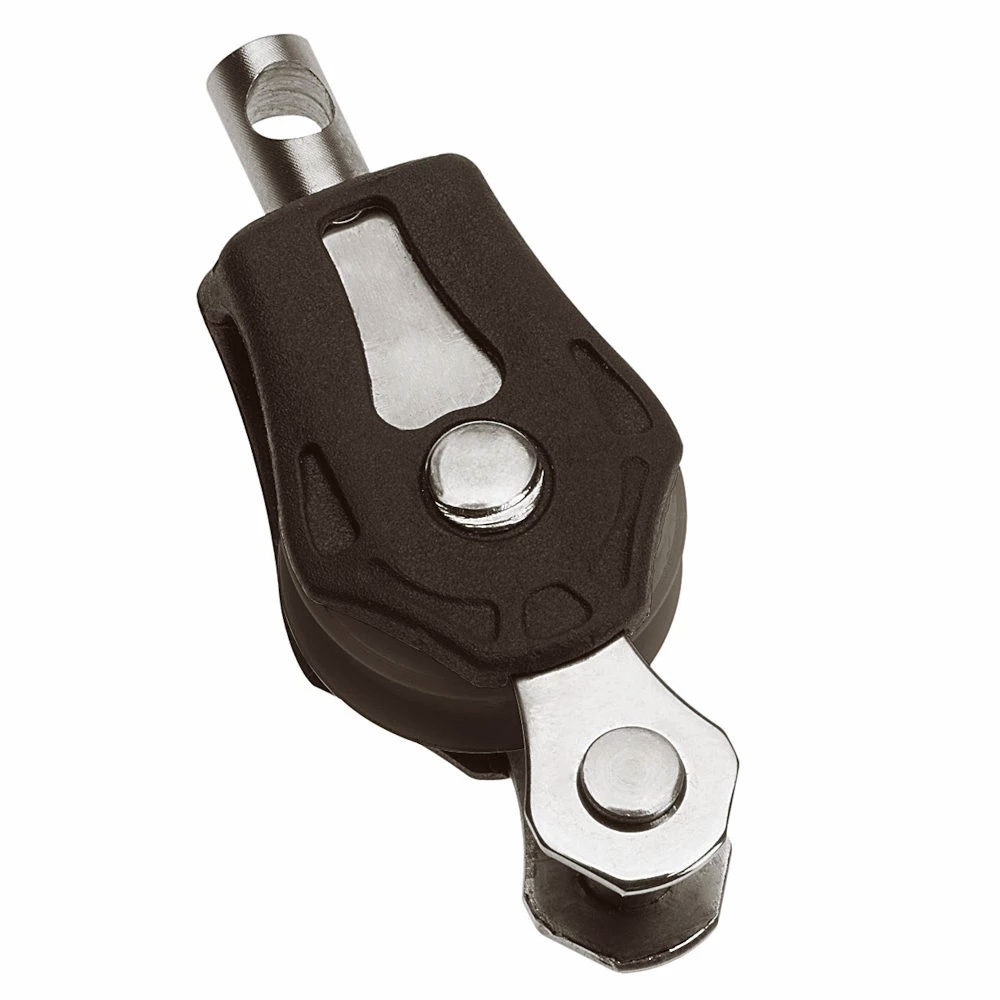 Barton Marine Size 0 20mm Plain Bearing Pulley Block Single Swivel & Becket Barton Marine Size 0 20mm Plain Bearing Pulley Block Single Swivel & Becket