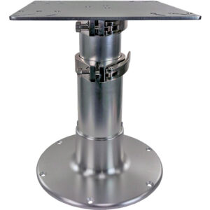 Springfield Pedestal – 3-Stage Table – 16″-30″ – Brite Dip