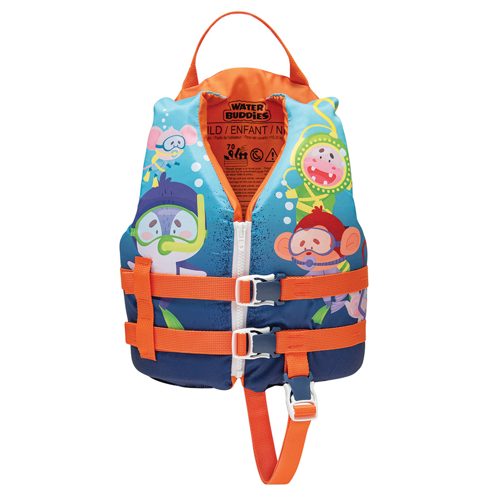 Full Throttle Child Water Buddies Life Vest – Shark – 30-50lbs Type III Full Throttle Child Water Buddies Life Vest – Shark – 30-50lbs Type III