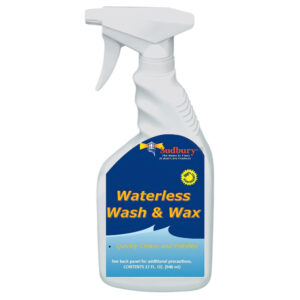 Sudbury Waterless Wash & Wax – 32oz Spray Bottle