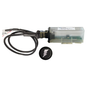 TALOS Remote Housing Lightning Detection System w/3′ Cable – Black Round Indicator w/Translucent Housing