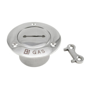 Whitecap Pipe Deck Fill w/Key – 2″ Pipe (Gas)