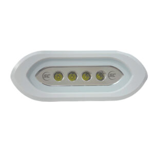 Shadow-Caster Flush Mount Spreader Light – White Housing – White