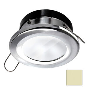 i2Systems Apeiron 4.5W Spring Mount Light Round – Warm White – Brushed Nickel Finish