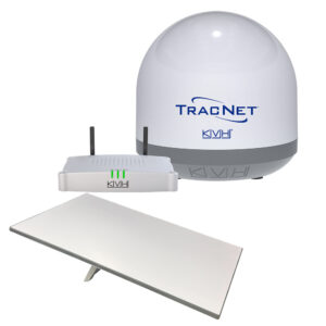 KVH Starlink Premium Standard RV Flat Panel Terminal w/TracNet Coastal Pro 5G/WiFi Compact Terminal w/TracNet Hub – Activation & Service Plans Through KVH ONLY