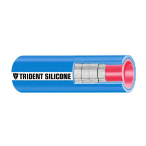 Trident Marine 3-1/2″ x 36″ Blue Silicone Wet Exhaust Hose