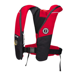 Mustang Elite 190 Offshore Inflatable PFD – Red/Black